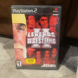 PS2 Legends Of Wrestling